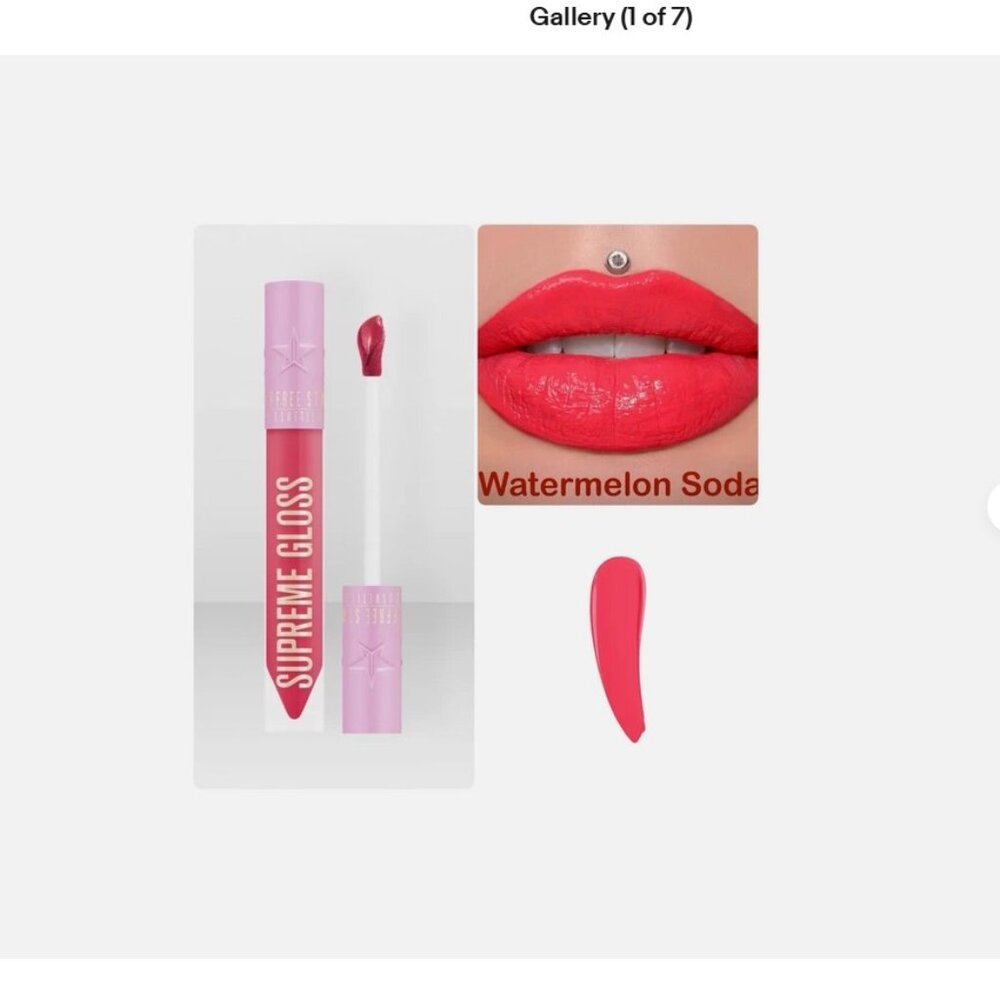 Jeffree Star Cosmetics Lip Gloss Supreme Gloss - Watermelon Soda - Picture 8 of 8